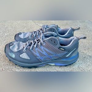 The North Face Ultra MT Gore Tex Women’s Size9.5 Gray Purple Hiking Shoes 05-153